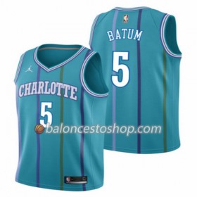 Camiseta Hombre NBA Charlotte Hornet Nicolas Batum 5 Jordan Classic Edition Swingman